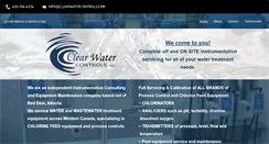 Desktop Screenshot of clearwatercontrols.com