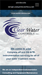 Mobile Screenshot of clearwatercontrols.com
